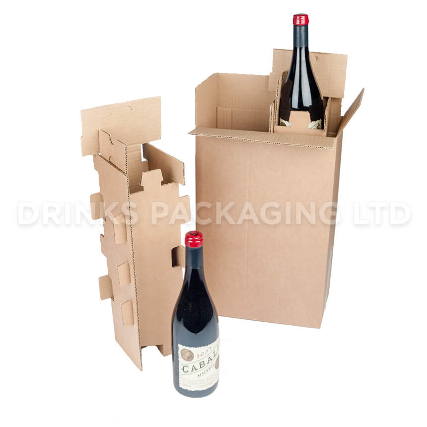 box of wine bottles